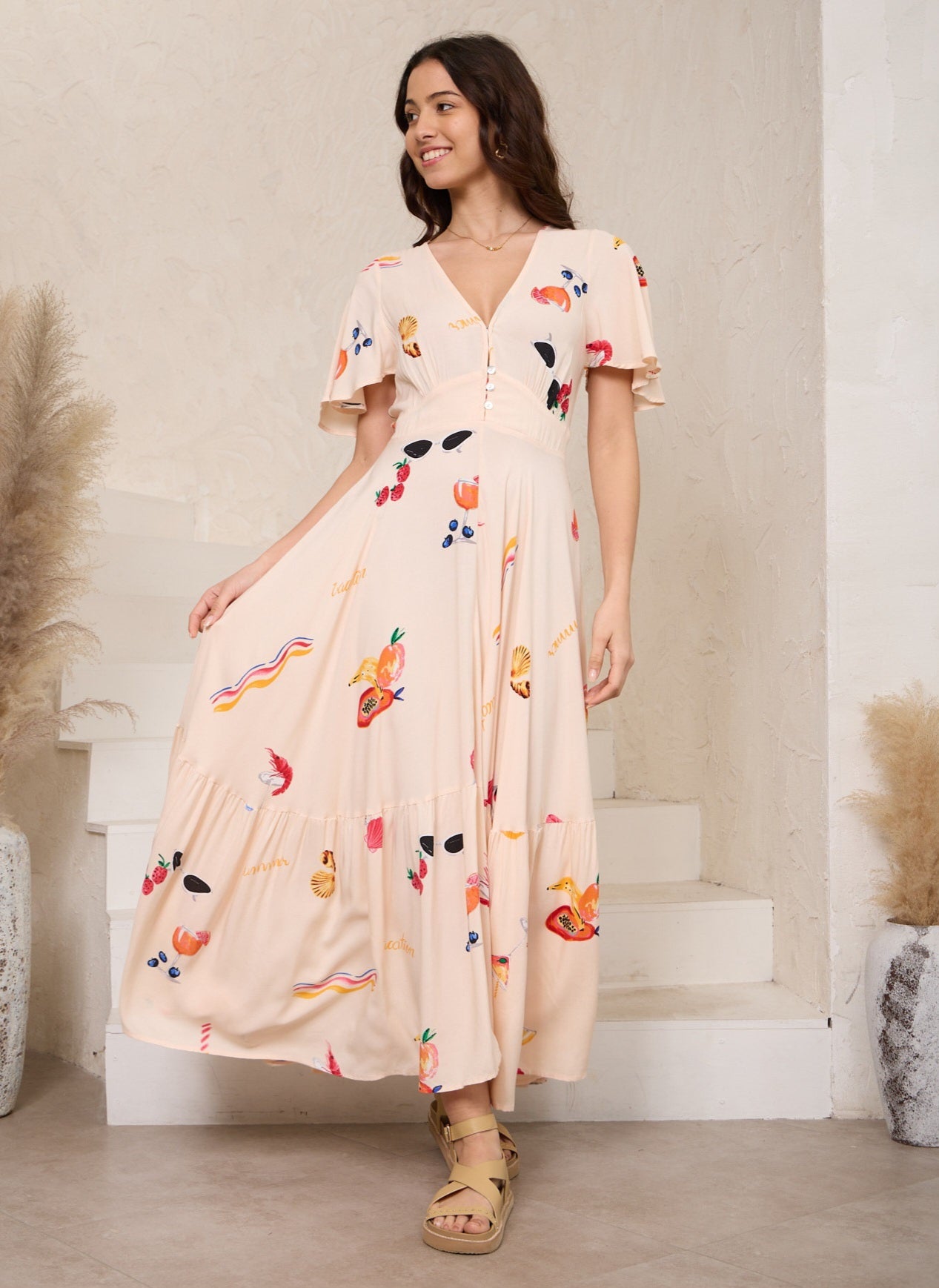 Shop Iris Maxi Stacey Maxi Dress