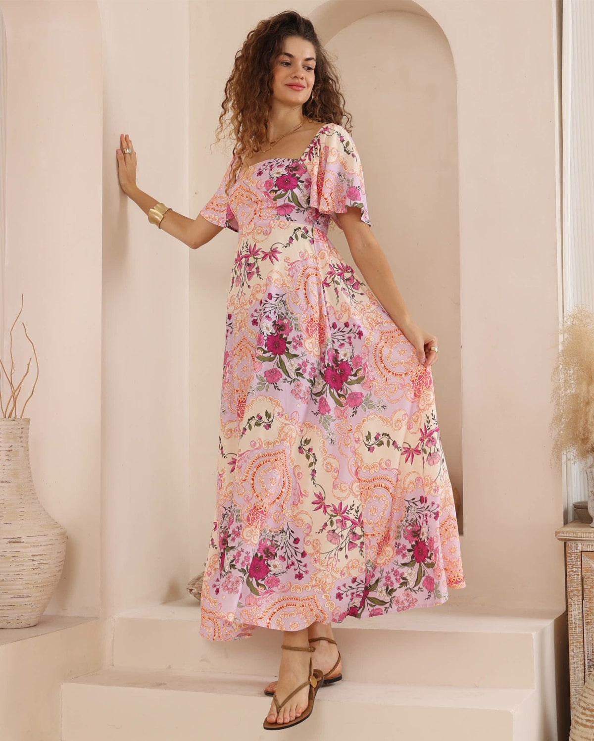 knee length dresses for ladies IRIS MAXI DRESS main image 1