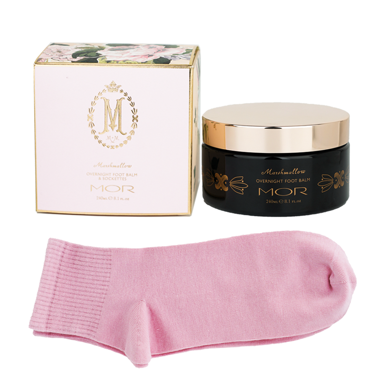 MOR Marshmallow Spa Overnight Foot Balm With Sockettes - Style House Fashion