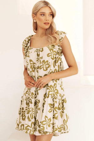 
            
                Load image into Gallery viewer, Aloha Smock Swing Dress - Aloha Collection Paper Heart
            
        
