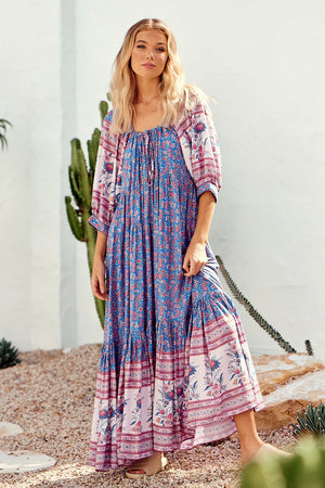 Blossom Maxi Dress - Blu Collection - Style House Fashion Jaase Jaase