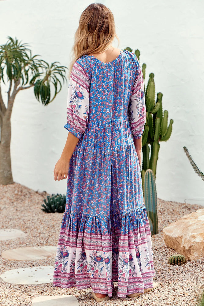 Blossom Maxi Dress - Blu Collection - Style House Fashion Jaase Jaase