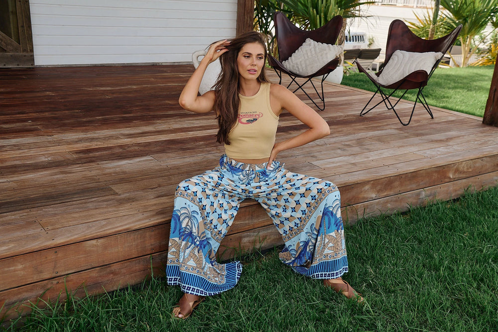 Bombay Pants - Saphire Sands Collection - Style House Fashion Jaase