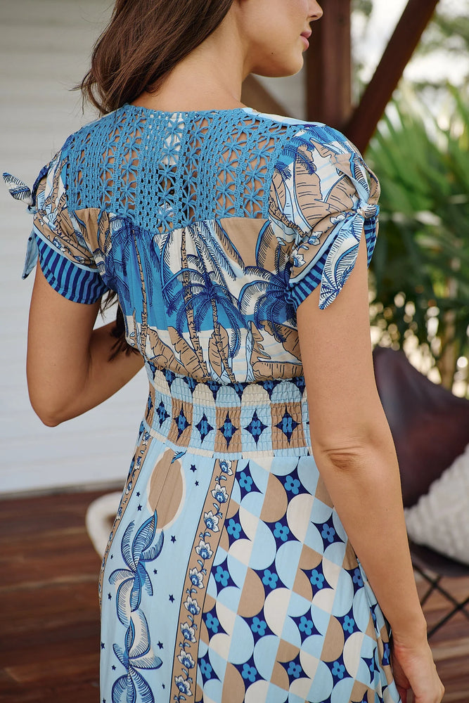Celeste Maxi Dress - Saphire Sands Collection - Style House Fashion Jaase Jaase