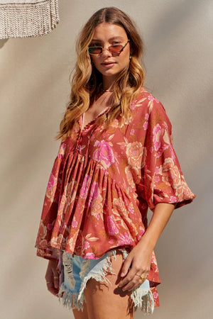 Chloe Top Blouse - Woodstock Collection Jaase