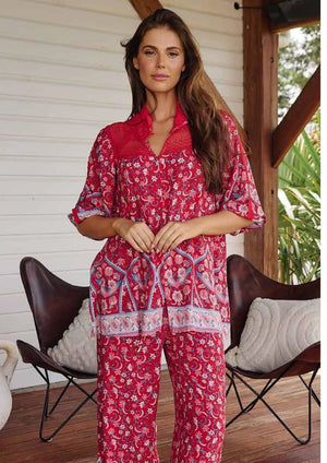 Cici Pants - Ruby Rouge Collection - Style House Fashion Jaase