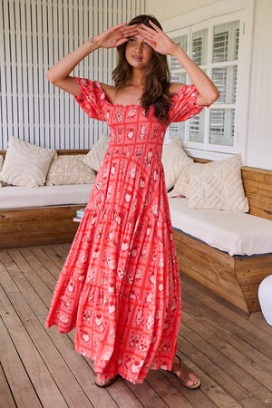
            
                Load image into Gallery viewer, Claudette Maxi Dress - Zamora Collection - Style House Fashion Jaase
            
        