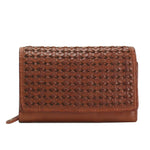 Dia Genuine Leather Wallet - Cognac - Style House Fashion