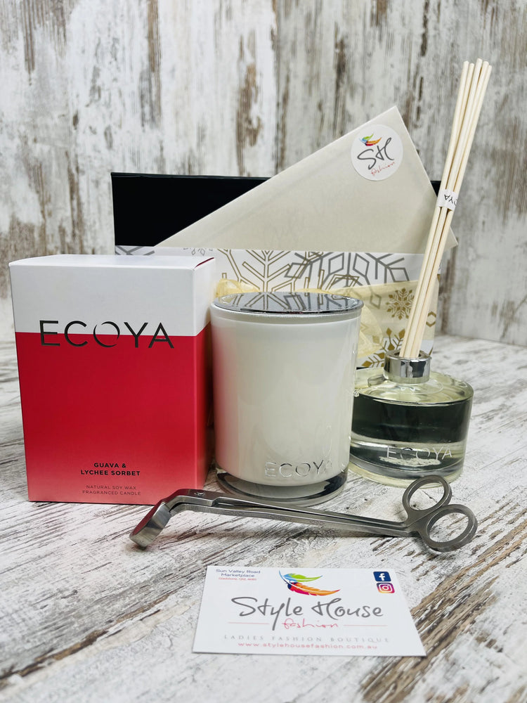 Ecoya 'Essentials' Gift Box - Guava & Lychee Sorbet Style House Fashion