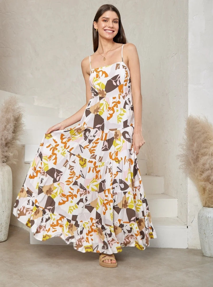 Elouise Maxi Dress - Cairo - Style House Fashion Iris Maxi