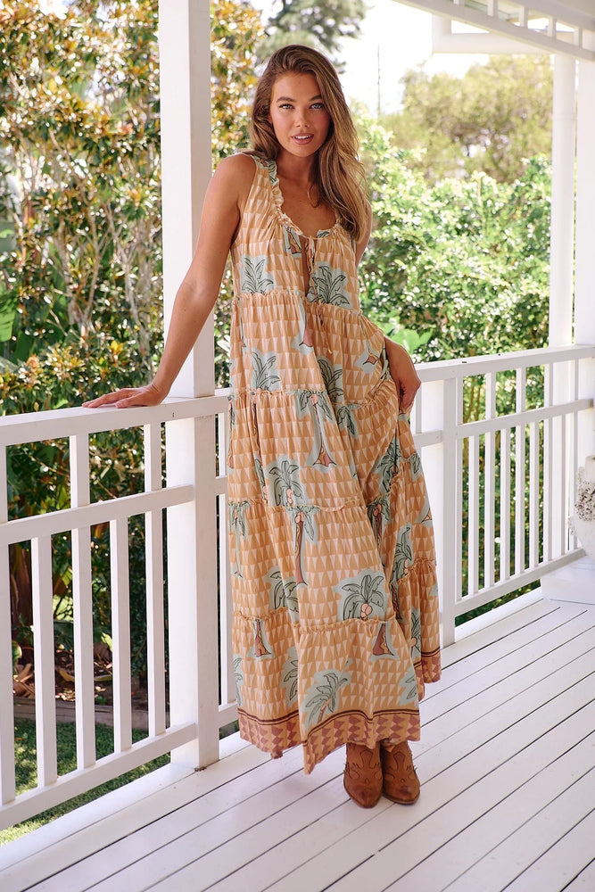 Erryn Maxi Dress - Sahara Sunset Collecton - Style House Fashion Jaase