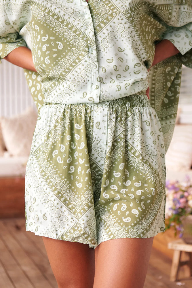 Flora Shorts - Thyme Collection Jaase