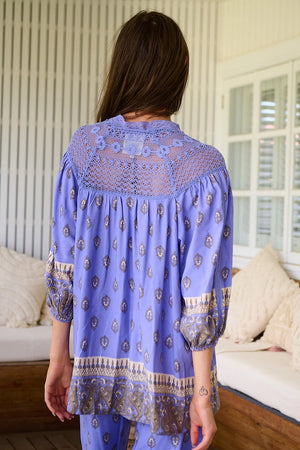 
            
                Load image into Gallery viewer, Florence Top Blouse - Jacaranda Collection Jaase
            
        