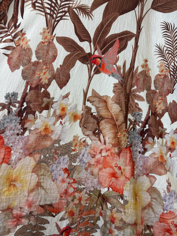 Iris Maxi Collette Maxi Dress with Square Neckline Pockets Spaghetti Strap - Desert Palms