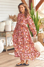 Jaase Claudette Kensey Maxi Dress - Pixie Collection Jaase