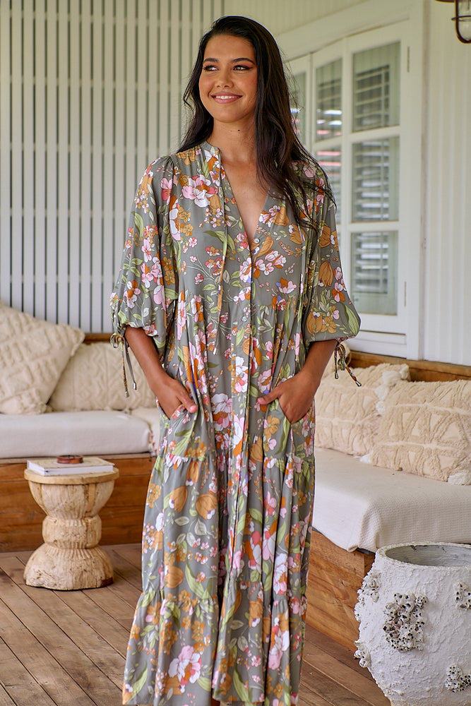 
            
                Load image into Gallery viewer, Ria Maxi Dress - Rosemary Collection - Style House Fashion Jaase
            
        