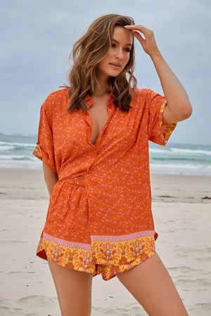 
            
                Load image into Gallery viewer, Lola Shirt Blouse - Summer Solstice Collection Jaase
            
        