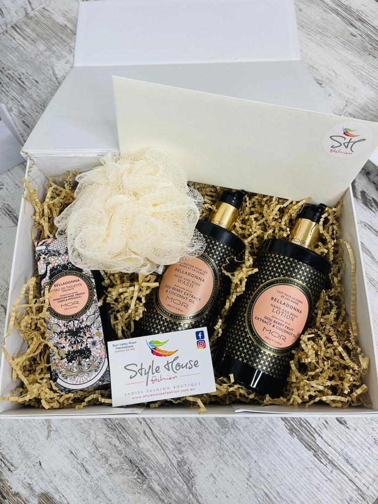 MOR Belladonna ‘Essentials’ Gift Hamper Box Style House Fashion