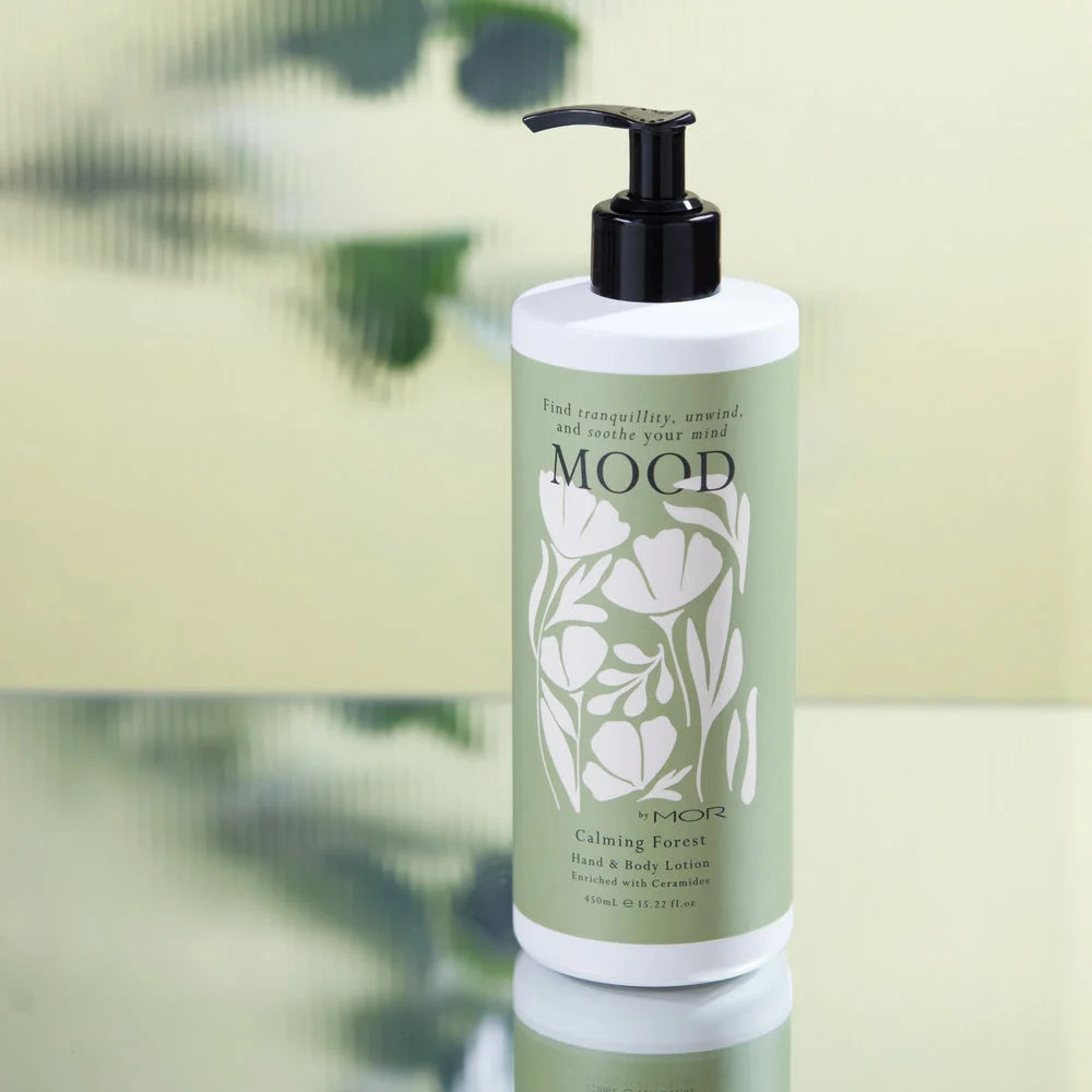MOR Mood Calming Forest Hand & Body Lotion 450ml MOR