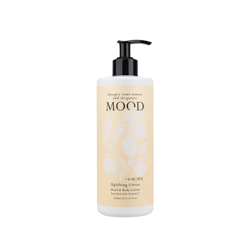 MOR Mood Uplifting Citrus Hand & Body Lotion 450ml MOR