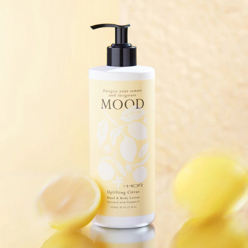 MOR Mood Uplifting Citrus Hand & Body Lotion 450ml MOR