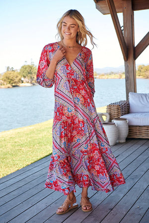 
            
                Load image into Gallery viewer, Mariana Maxi Dress - Rosalee Collection Jaase
            
        