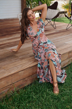 Melissa Maxi Dress - Lakeside Serenity Collection - Style House Fashion Jaase