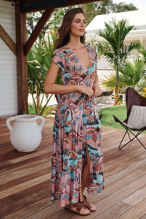 Melissa Maxi Dress - Lakeside Serenity Collection - Style House Fashion Jaase