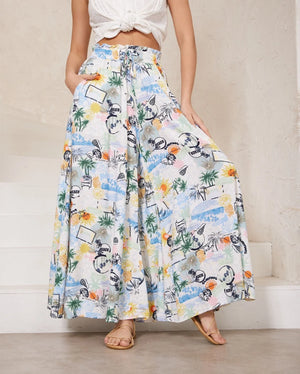 
            
                Load image into Gallery viewer, Palazzo Pants - Beachside - Style House Fashion Style House Fashion
            
        