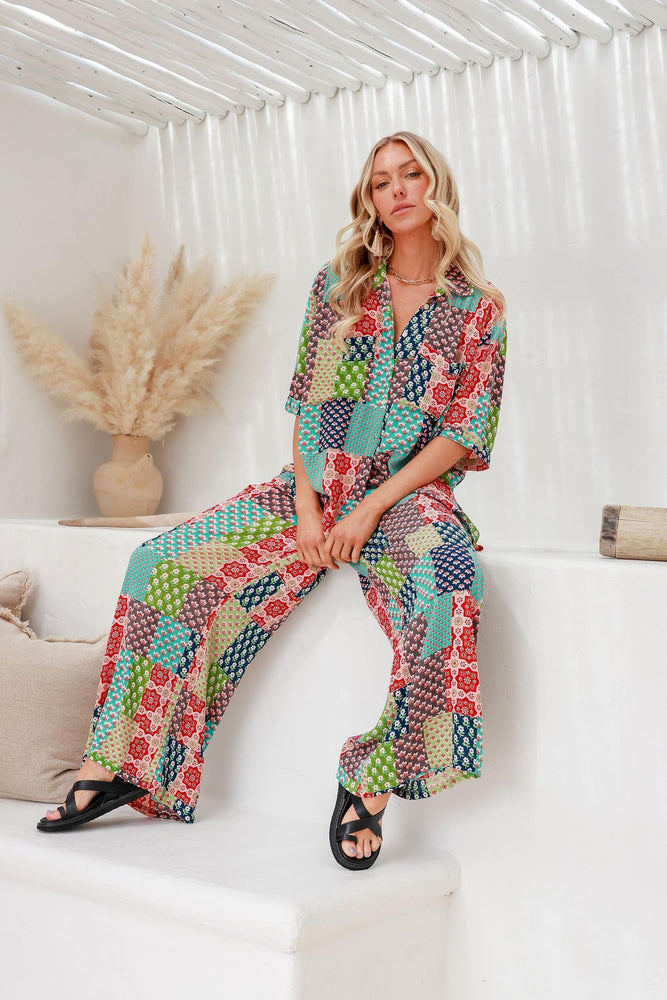 
            
                Load image into Gallery viewer, Patchwork Pants - Style House Fashion Joop and Gypsy
            
        