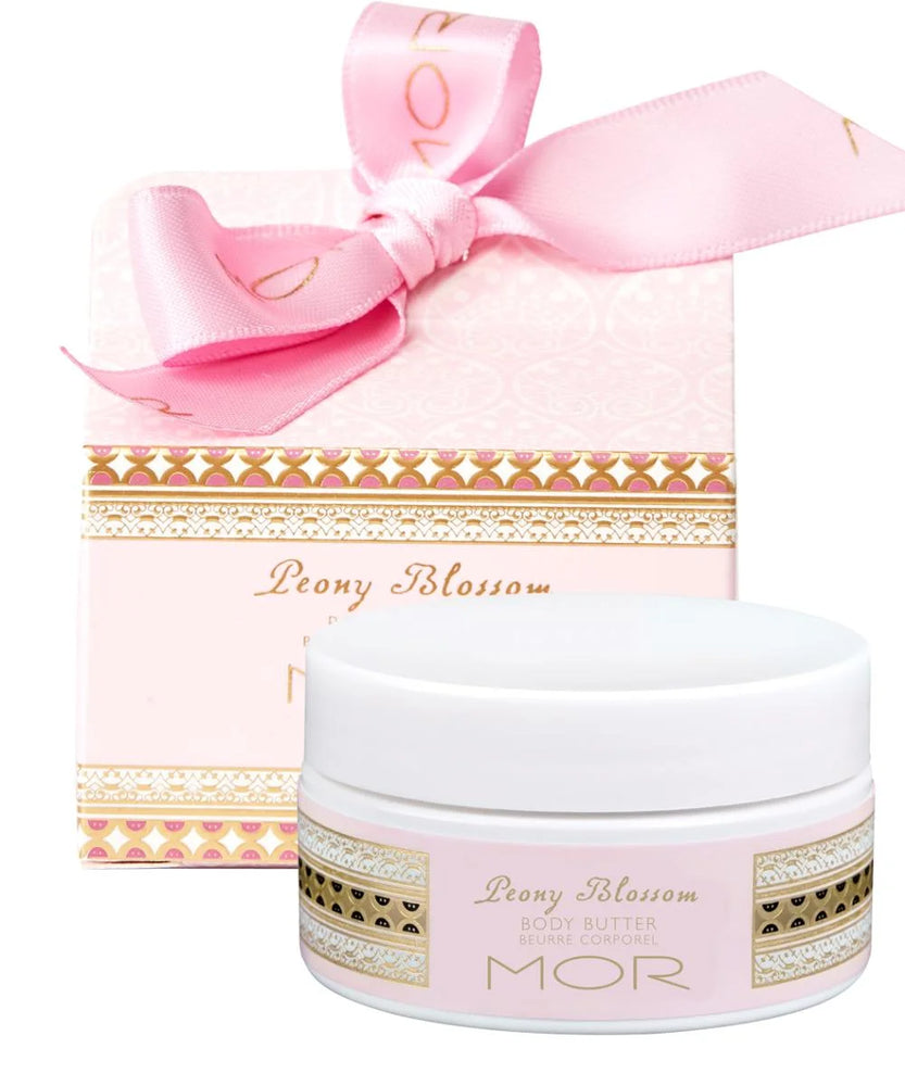 
            
                Load image into Gallery viewer, Peony Blossom Body Butter 50g by MOR - Style House Fashion
            
        