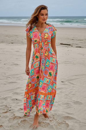 Romi Maxi Dress - Sicily Collecton - Style House Fashion Jaase