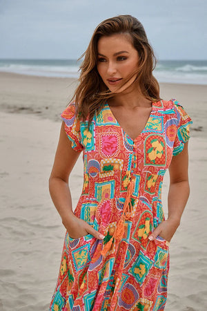 Romi Maxi Dress - Sicily Collecton - Style House Fashion Jaase