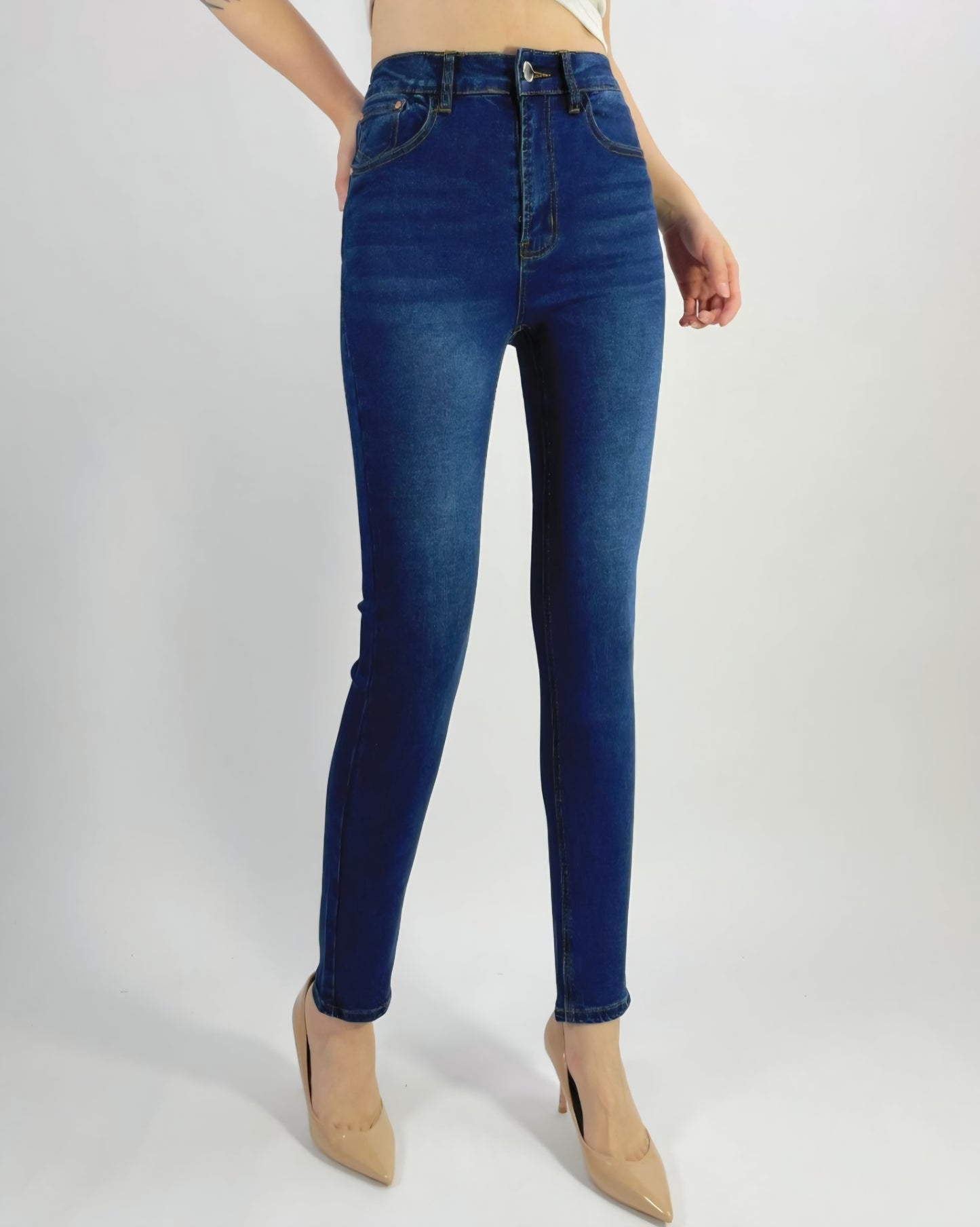 Country Denim Annie Stretch High Rise Skinny Jeans - Dark Blue - Style House Fashion Country Denim Country Denim Country Denim Country Denim Country Denim Country Denim Country Denim Country Denim Country Denim Country Denim