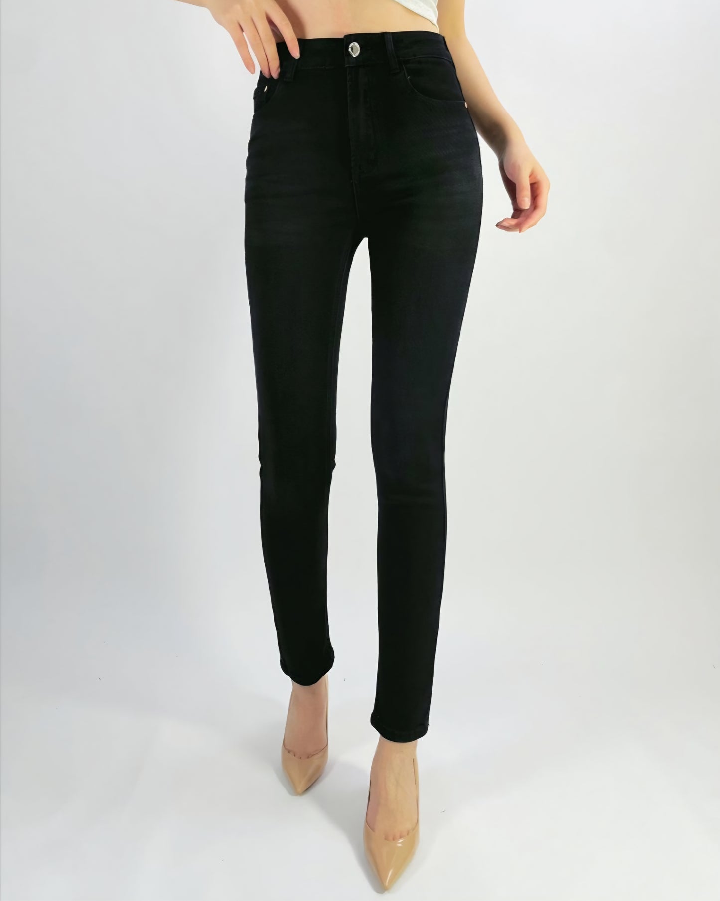 Country Denim Annie Stretch High Rise Skinny Jeans - Charcoal Washed Black - Style House Fashion Country Denim Country Denim Country Denim Country Denim Country Denim Country Denim Country Denim Country Denim Country Denim Country Denim