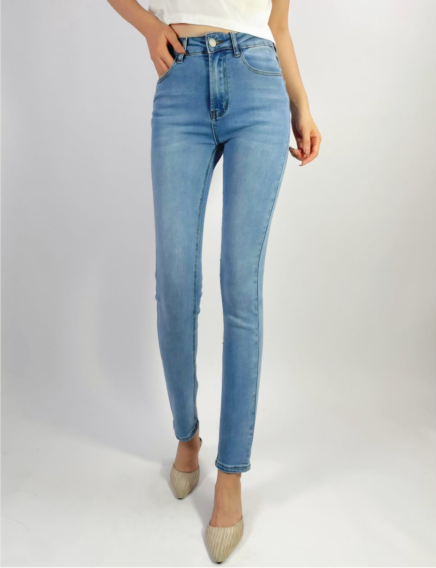 Country Denim Anna Stretch High Rise Skinny Jeans - Light Blue - Style House Fashion Country Denim Country Denim Country Denim Country Denim Country Denim Country Denim Country Denim Country Denim Country Denim Country Denim