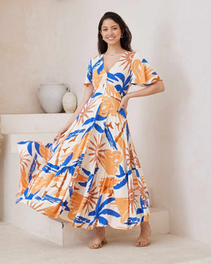 Stacey Maxi Dress - Cosmic Sunset - Style House Fashion Iris Maxi