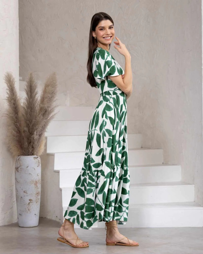 
            
                Load image into Gallery viewer, Stacey Maxi Dress - Olive - Style House Fashion Iris Maxi
            
        