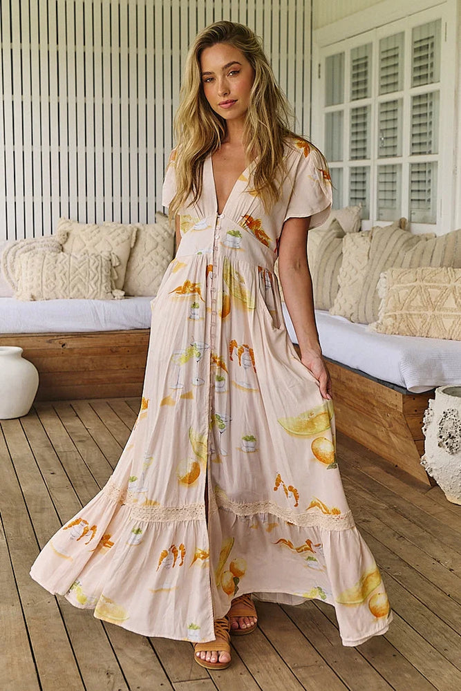 Tabitha Maxi Dress - Summer Spritz Collection Jaase