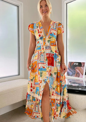 Tabitha Maxi Dress - Sun Lounger Collection Jaase