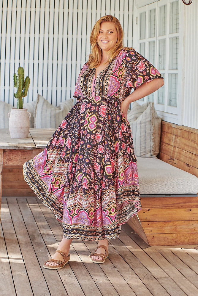 Taurus Maxi Dress - Cherry Blossom Collection Jaase