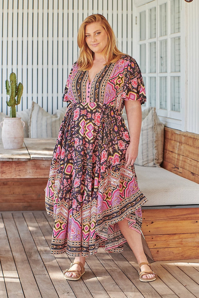 Taurus Maxi Dress - Cherry Blossom Collection Jaase