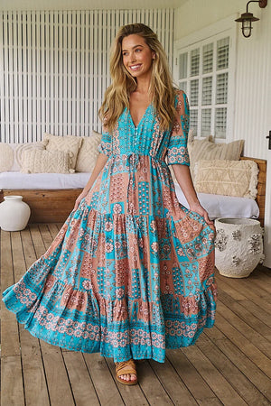 
            
                Load image into Gallery viewer, Tessa Maxi Dress - Forevermore Collection Jaase
            
        