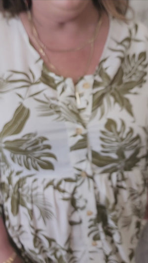 
            
                Load and play video in Gallery viewer, Joop &amp;amp; Gypsy Lilly Mini Dress V Neck Pockets - Lily Of The Valley
            
        