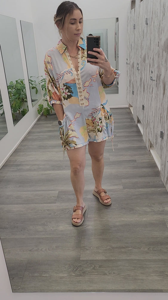 
            
                Load and play video in Gallery viewer, Joelle Playsuit - Maui Collection
            
        
