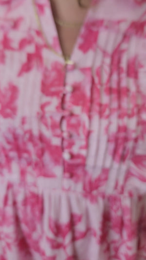 
            
                Load and play video in Gallery viewer, Joop &amp;amp; Gypsy Kelly Mini Dress V Neck Pockets - Sweet Thing
            
        