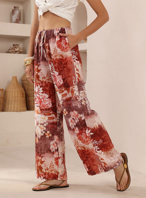 Iris Maxi Dream Pants with Drawstring Waist Straight Leg - Rylee - Style House Fashion Iris Maxi Iris Maxi Iris Maxi
