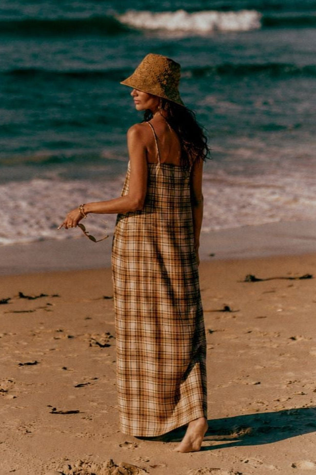 Jaase Cove Cotton Slip Maxi Dress - Tallows