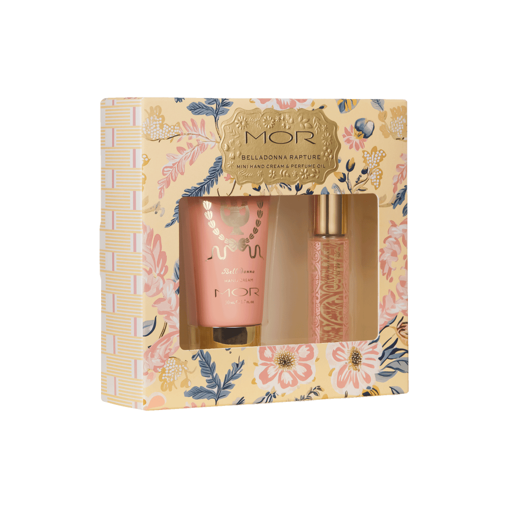 MOR Belladonna Rapture Perfume Oil & Hand Cream Gift Pack