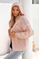 Jaase Maple Knit Cardigan - Baby Pink - Style House Fashion Jaase